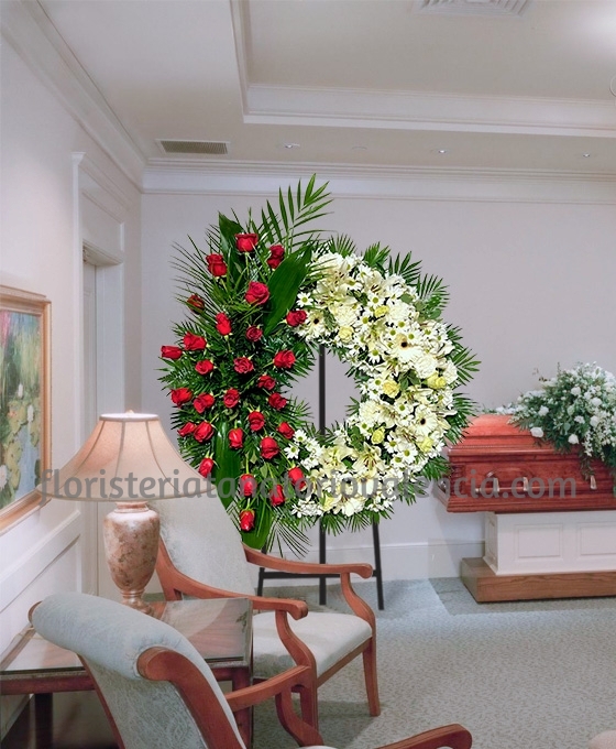 corona funeraria Diseño